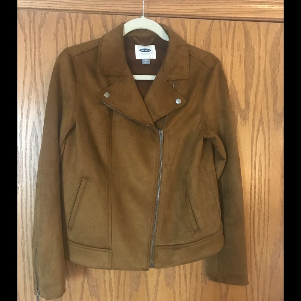 Old Navy Sueded Knit Moto Jacket